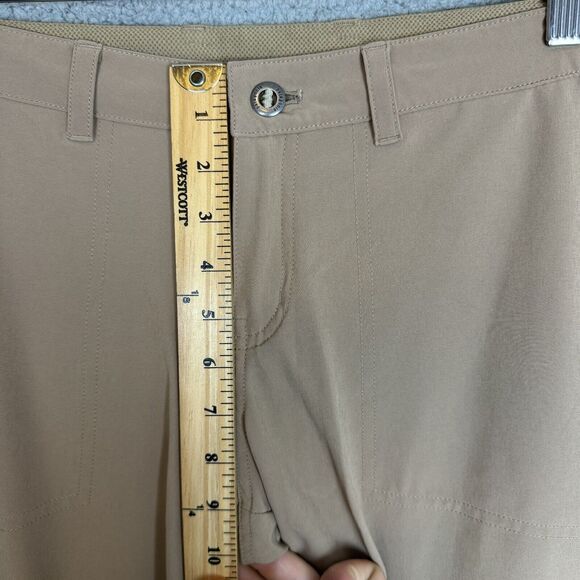 Patagonia Pants Womens 6 Khaki Roll‎ Up Pockets Outdoor Hiking Lightweight - Picture 7 of 9